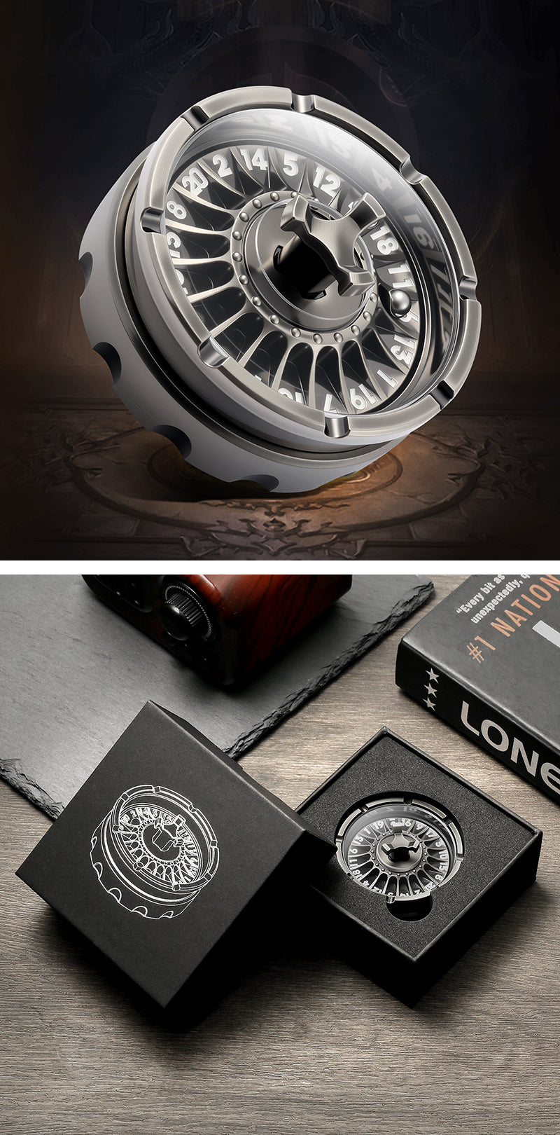 Roulette Dice (D20) [Silver]