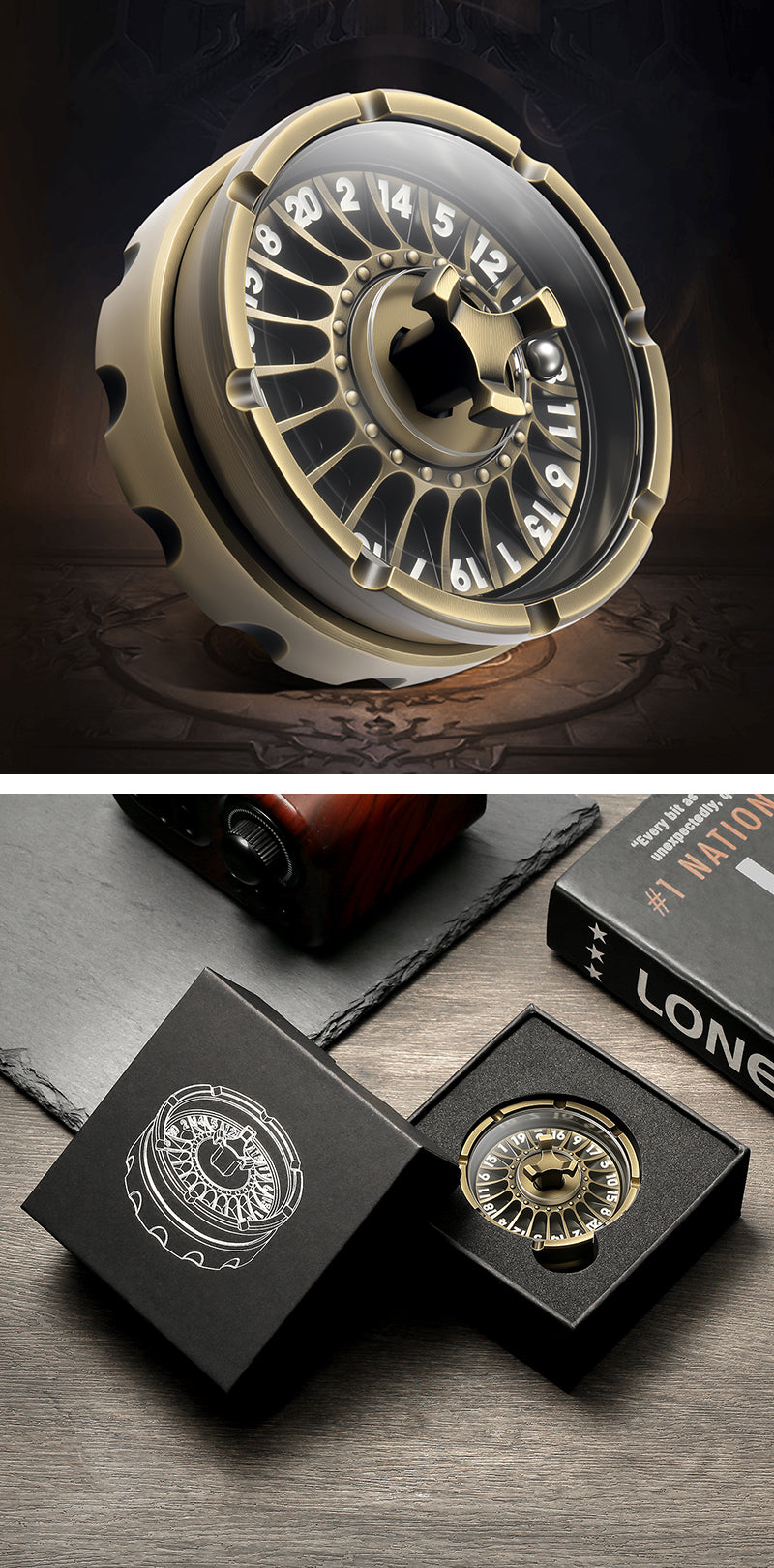 Roulette Dice (D20) [Brass]