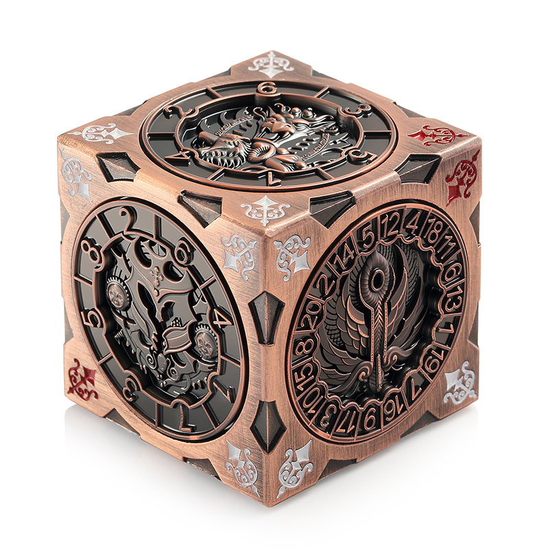 Cube Spinner Dice [Copper]