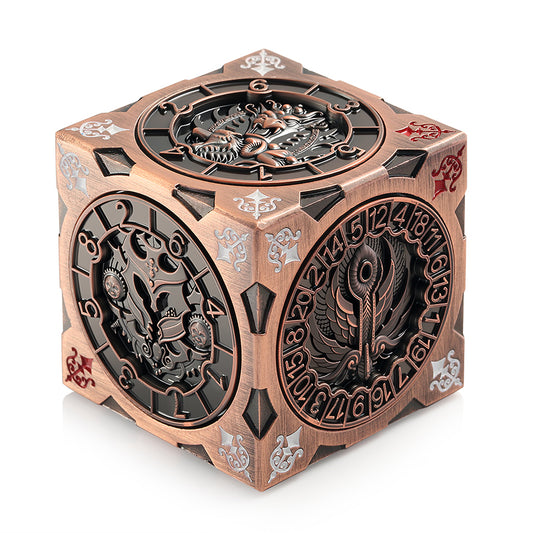 Cube Spinner Dice [Copper]