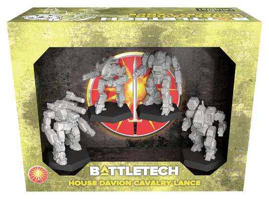 Battletech House Davion Cavalry Lance