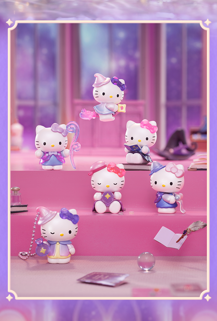 FunCute Hello Kitty Astrology Study FunBean Series Blind Box