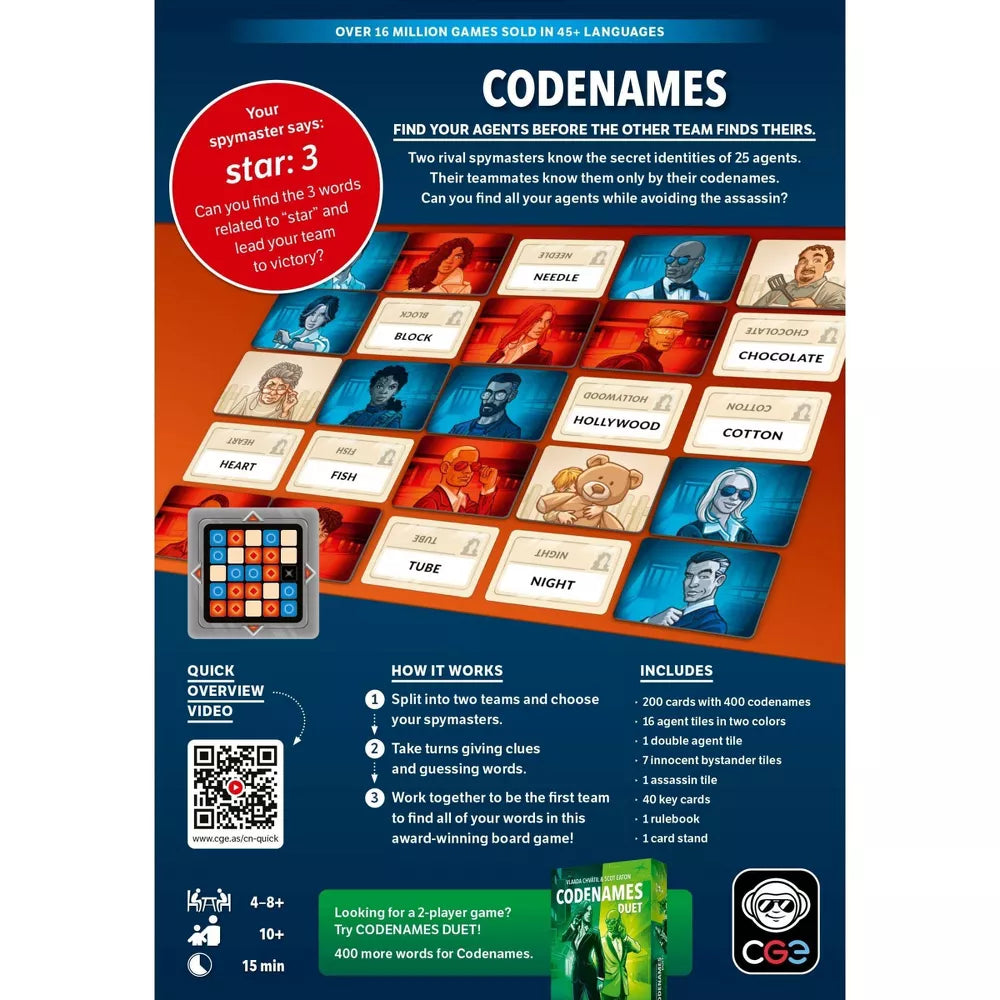 Codenames XXL 2nd Edition