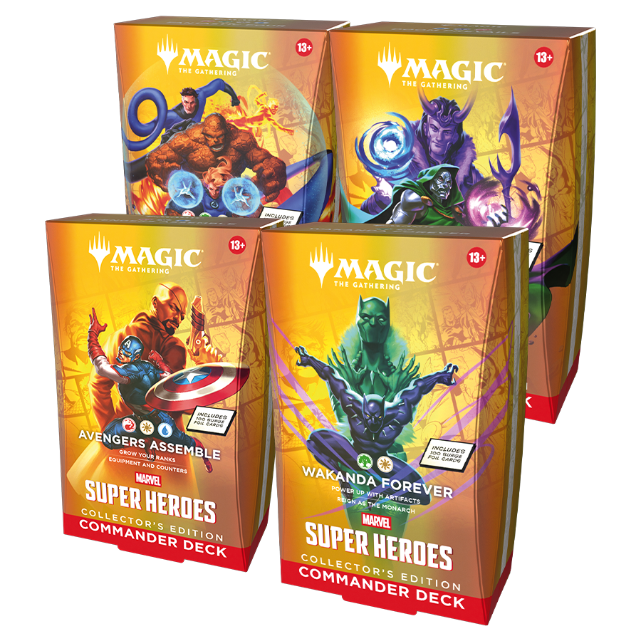 Marvel Super Heroes Collector Commander Deck