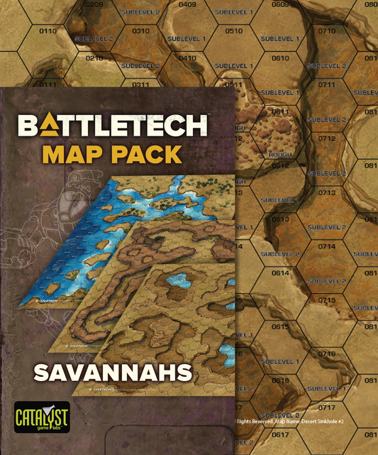 Battletech Map Pack Savannah