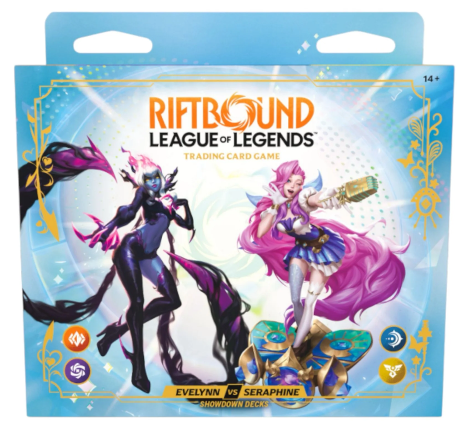 Riftbound Set 5 Radiance Evelynn vs Seraphine Double Starter Deck
