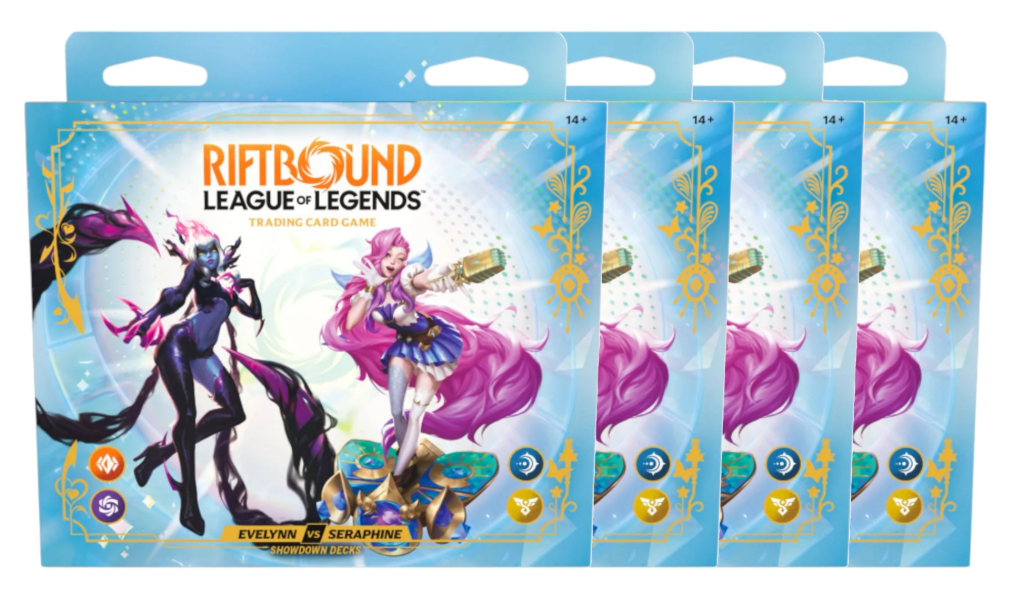 Riftbound Set 5 Radiance Evelynn vs Seraphine Double Starter Deck