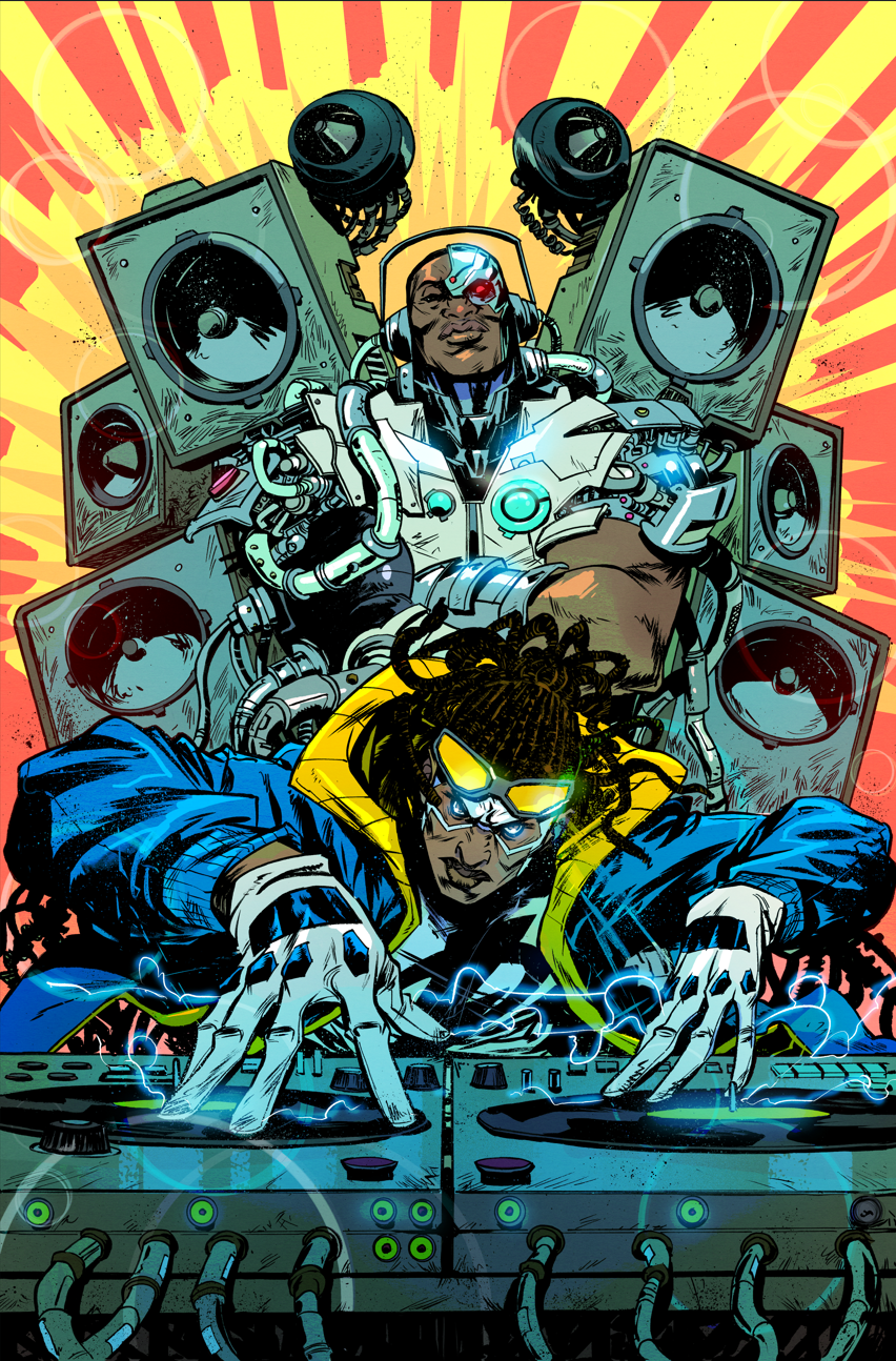 New Titans #38 EXCLUSIVE Sanford Greene x Ink Alliance Variant Cover PREORDER