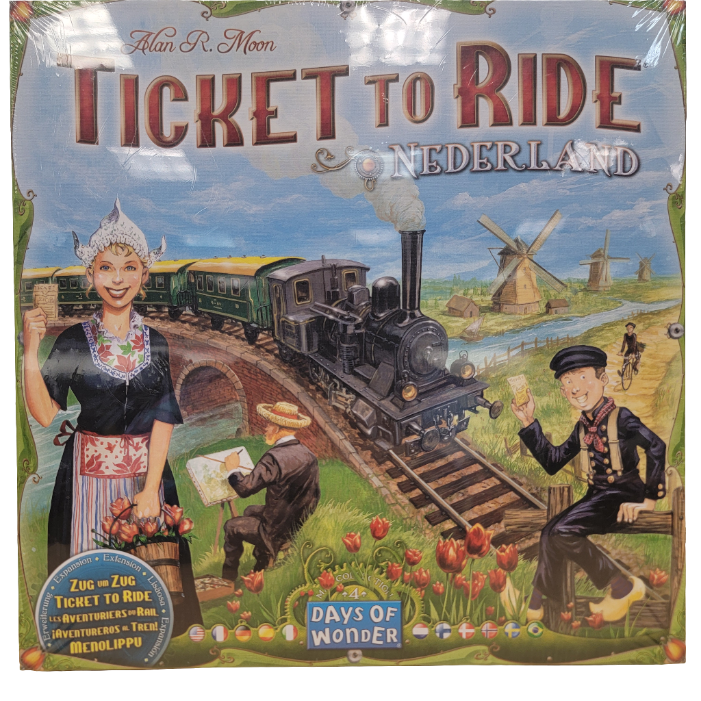 Ticket to Ride Expansion: Nederland