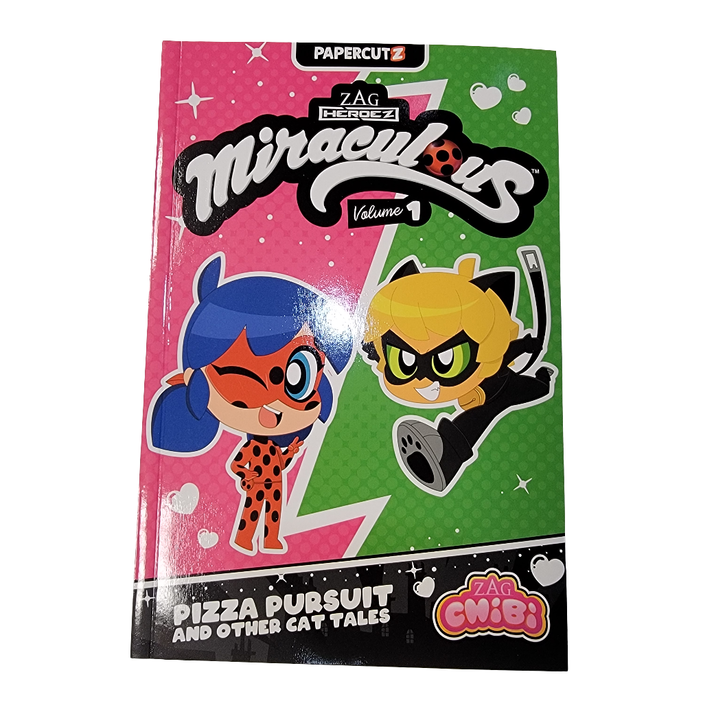 Miraculous Ladybug Chibi GN Vol 1 Pizza Pursuit Cat Tales