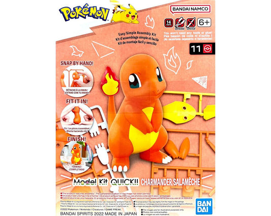 #11 Charmander "Pokemon", Bandai Hobby Pokemon Model Kit Quick!!