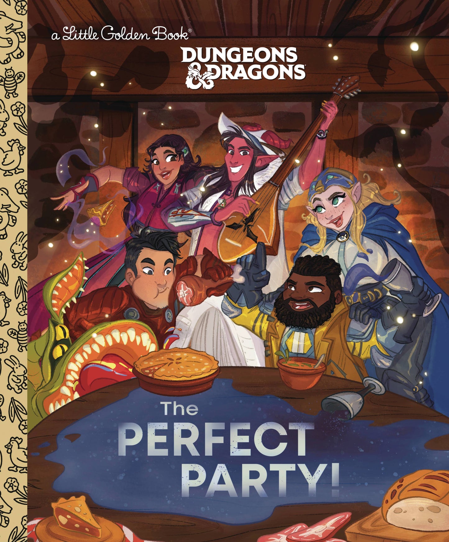 D&D Perfect Party Little Golden Book Hardcover