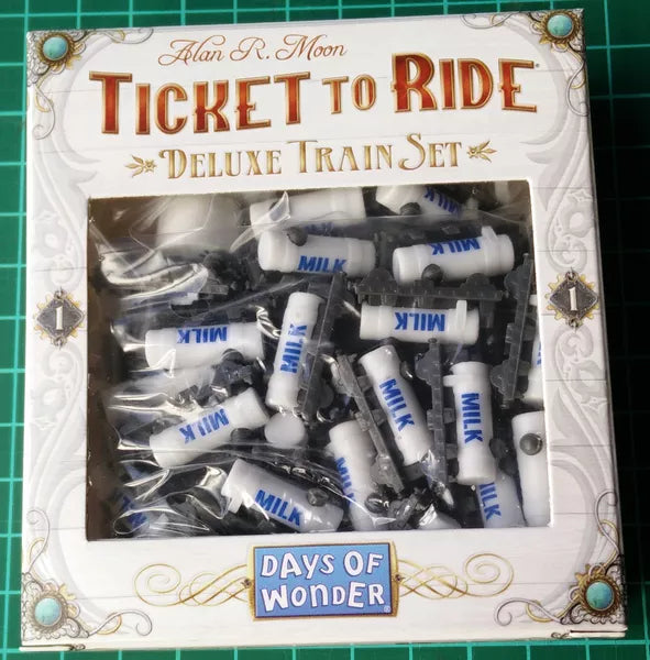 Ticket to Ride: Deluxe Train Set - Milk Tanker Cars
