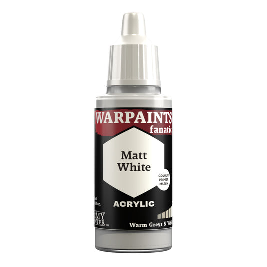 Warpaints Fanatic Matt White 18ml