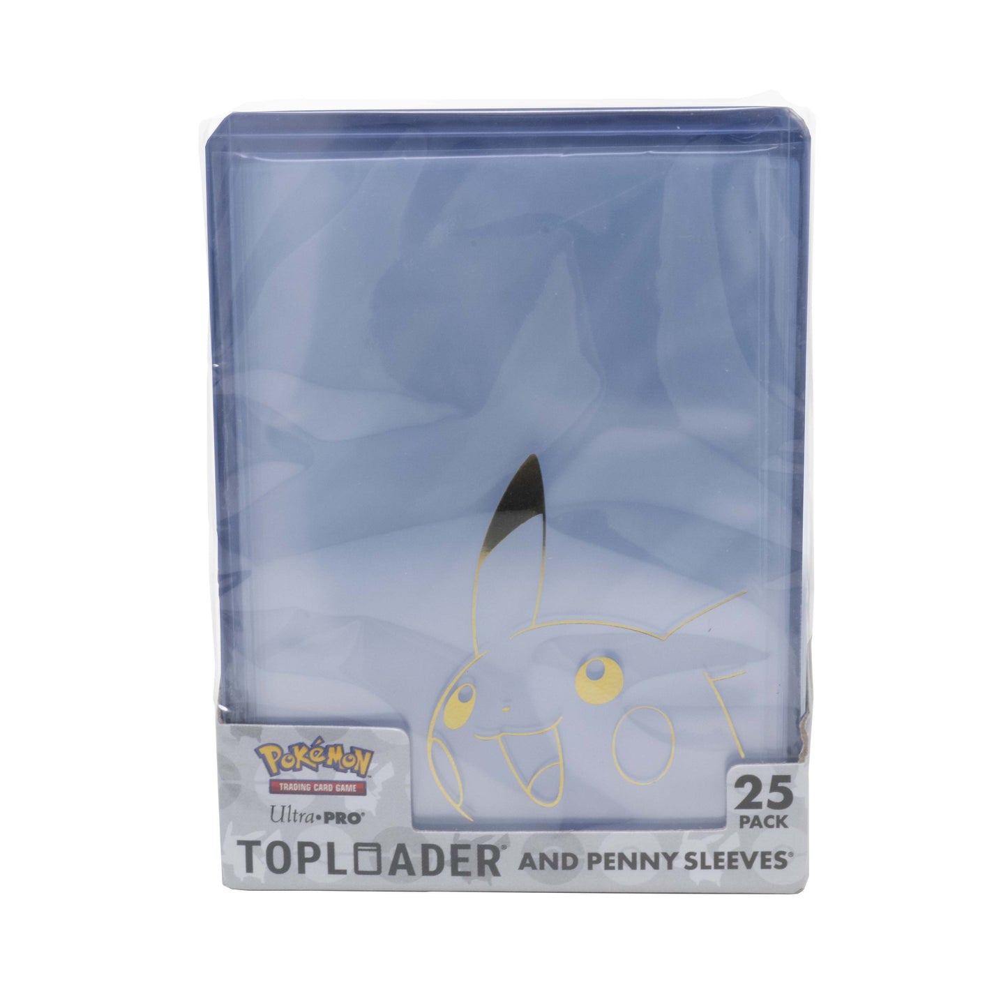 UltraPro POKEMON PIKACHU TOPLOADER AND PENNY SLEEVES COMBO PACK 25CT