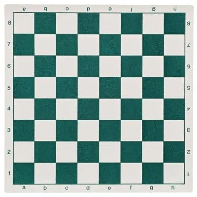 Green Vinyl Chess Mat