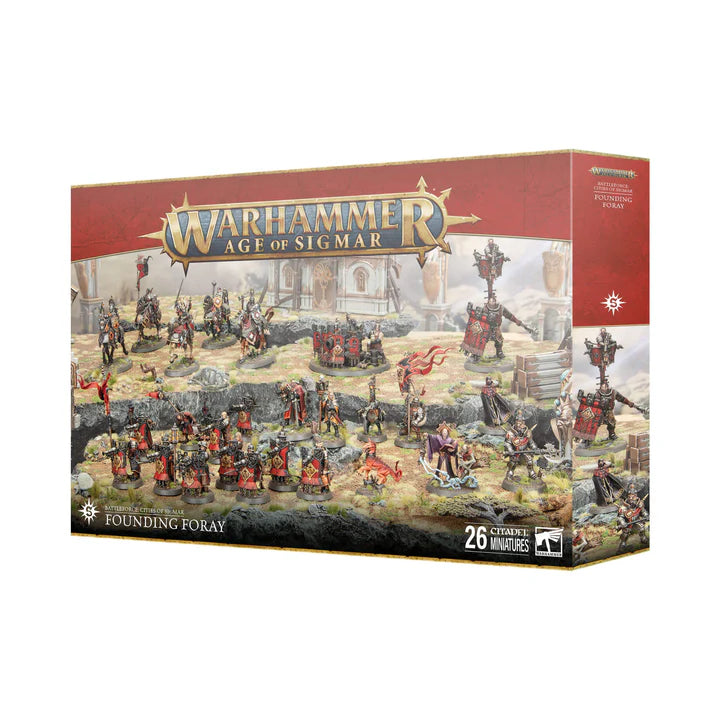 Cities of Sigmar Battleforce Box Founding Foray
